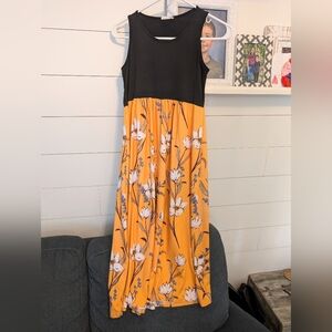 Gorgeous Pixie Girls Maxi Dress (Heavy Material) 🇺🇸  Size 10-12